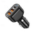 cheap Car Charger-USB C Car Charger PD Car Charger Adapter 3 Ports Mini USB Car Charger 30W Fast Charging Car Adapter