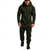 abordables Survêtements-Homme Ensemble Survetement Combinaison Full Zip Une pièce Casual Automne manche longue Chaud Doux Aptitude Exercice Physique Fonctionnement Tenue de sport Tenues de Sport Bloc de couleur Gris fonc