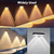 cheap Outdoor Wall Lights-2/4pcs Solar Fence Light RGB Color Changing Outdoor Solar Wall Lamp Garden Yard Decor Step Lamp IP65 Waterproof Pathway Wall Stair Lamp Balcony Porch Lighting Decoration