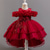 voordelige Feestjurken-Kinderen Voor meisjes Feestjurk Bloemig Bloem Korte mouw Bruiloft Speciale gelegenheden  Met ruches Vetoketju Mooi Zoet Katoen Polyester Asymmetrisch Feestjurk Zomer Lente Herfst 4-13 jaar Wit