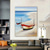 cheap Landscape Paintings-Sailboat Oil painting handmade Abstract Sailboat Canvas Art paintings handmade Nautical Oil Painting Large Sailing Ship paintings Wall Art Modern Seascape Painting for Bedroom office decoration