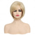 cheap Older Wigs-Short Grey Wigs for Women Bob Wig Natural Straight Wig Side Part Hair for Daily Party Cosplay