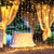 preiswerte Stecker Lichterketten-3 x 3 m lange Lichterkette, 300 LEDs, 31 V, warmweiß, 8 Modi, sicher für Weihnachts-, Hochzeits- und Gartendekorationsbeleuchtung