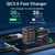 cheap Car Charger-USB C Car Charger PD Car Charger Adapter 3 Ports Mini USB Car Charger 30W Fast Charging Car Adapter