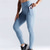 tanie Legginsy i legginsy do jogi-Damskie Spodnie do jogi Legginsy do jogi Boczne kieszenie Podnoszenie pośladków Wyszczuplenie brzucha Wysoka talia Pilates Trening w siłowni Trening Rajstopy Jednokolorowe Czarny Jasnozielony