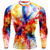 cheap Men&#039;s Jerseys-Men&#039;s Cycling Jersey Long Sleeve Winter Bike Tee Tshirt Jersey with 3 Rear Pockets Mountain Bike MTB Breathable Quick Dry Anatomic Design Wicking Yellow Red Royal Blue Graffiti Sports Clothing Apparel