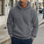 cheap Basic Hoodies-Men&#039;s Hoodie Denim Blue Black Navy Blue Khaki Gray Hooded Plain Pocket Drawstring Front Pocket Sports &amp; Outdoor Daily Holiday Polyester Streetwear Basic Casual Spring &amp;  Fall Clothing Apparel Hoodies