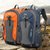 abordables Sac à dos de randonnée-40 L Sac à dos Daypack Sac à  dos Rucksack Fermeture éclair Multi-poches Pluie Etanche Design Anatomique Portable Durable Extérieur Randonnée Camping Militaire Nylon Noir Vert Véronèse Rouge