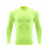 cheap Men&#039;s Running Tee &amp; Tank Tops-Men&#039;s Running T-Shirt Compression Shirt Long Sleeve Tee Tshirt Casual Athleisure Fall High Neck Breathable Quick Dry Gym Workout Running Walking Sportswear Activewear Solid Colored fluorescent green