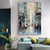 cheap Landscape Paintings-Large Abstract City Painting handmade Urban Art Painting hand painted City Skyline Painting New York Skyline oil painting New York city paintings Wall Art Large Abstract Painting
