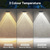cheap Outdoor Wall Lights-2/4pcs Solar Fence Light RGB Color Changing Outdoor Solar Wall Lamp Garden Yard Decor Step Lamp IP65 Waterproof Pathway Wall Stair Lamp Balcony Porch Lighting Decoration