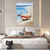 cheap Landscape Paintings-Sailboat Oil painting handmade Abstract Sailboat Canvas Art paintings handmade Nautical Oil Painting Large Sailing Ship paintings Wall Art Modern Seascape Painting for Bedroom office decoration