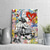 abordables art de rue-peinture d&#039;art monopole toile faite à la main graffiti mignon amour peinture toile art mural peinture pop art toile faite à la main rue graffiti art peinture pop art décoration murale