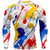 cheap Men&#039;s Jerseys-Men&#039;s Cycling Jersey Long Sleeve Winter Bike Tee Tshirt Jersey with 3 Rear Pockets Mountain Bike MTB Breathable Quick Dry Anatomic Design Wicking Yellow Red Royal Blue Graffiti Sports Clothing Apparel