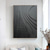 cheap Abstract Paintings-Black White Modern Minimalist Wall Art Modern Minimalist Art Black 3D Texture Painting Abstract Painting Home Wall Decor Stretched Frame Ready to Hang