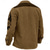cheap Men&#039;s Shirt Jacket-Men&#039;s Wolf Cowboy Corduroy Shirt Shirt Jacket Overshirt Long Sleeve Vintage Tribal Outdoor Dailywear Fall &amp; Winter Turndown Collared Shirts Buttons 3D Print 2 Pockets 1pc Brown
