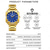 cheap Quartz Watches-BINBOND Men Quartz Watch Luxury Large Dial Fashion Business Luminous Calendar Waterproof Stainless Steel Strap Watch
