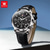 cheap Quartz Watches-New Olevs Olevs Brand Hand Men&#039;S Belt Business Watch Luminous Moon Phase Chronograph Calendar Multifunctional Sports Watch Simple Waterproof Leisure Men&#039;S Wristwatch