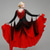 cheap Ballroom Dancewear-Ballroom Dance Dress Tassel Splicing Crystals / Rhinestones Women&#039;s Performance Party Long Sleeve Chiffon Spandex