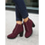 cheap Ankle Boots-Women&#039;s Green Lace-Up Ankle Boots with Buckle Detail – Chunky Heel Combat Style for Casual and Outdoor Wear