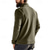 baratos Suéteres básicos-Homens Moletom Fleece Moletom com zíper Preto Verde Tropa Cáqui Cinzento Escuro Azul Claro Meio Zíper Tecido Desportos e Ar livre Diário Feriado Poliéster Roupa de rua Básico Casual Outono &amp; inverno
