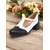 cheap 1950s-Women&#039;s Black and White Vintage Mary Jane Heels – Retro Style Block Heel Dress Shoes for Special Occasions