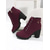 cheap Ankle Boots-Women&#039;s Green Lace-Up Ankle Boots with Buckle Detail – Chunky Heel Combat Style for Casual and Outdoor Wear