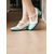 cheap 1950s-Women&#039;s Black and White Vintage Mary Jane Heels – Retro Style Block Heel Dress Shoes for Special Occasions