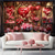 cheap Wedding-Wedding Decorations Backdrop Photograph Wall Hanging Large Tapestry Art Mural Decor Blanket Curtain Home Bedroom Living Room Decoration Heart Window