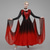 cheap Ballroom Dancewear-Ballroom Dance Dress Tassel Splicing Crystals / Rhinestones Women&#039;s Performance Party Long Sleeve Chiffon Spandex