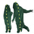 billige pars halloween-kostymer-Dinosaur Hai Par Karnevalskostyme Kigurumi-pysjamas Onesies Barne Voksne Herre Dame Gutt Original Morsomt kostyme Temafest Karneval Mardi Gras Enkelt karnevalskostyme