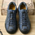 preiswerte Sneaker für Herren-braune Freizeit-Sneaker aus Kunstleder für Herren mit verstellbaren elastischen Schnürsenkeln – strapazierfähige, rutschfeste Sohle, bequeme Passform für den Alltag