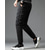 cheap Casual Pants-Men&#039;s Sherpa Fleece Pants Sweatpants Joggers Trousers Pocket Drawstring Elastic Waist Plain Comfort Warm Sports Outdoor Daily Fashion Casual Black 1# Black Micro-elastic