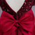 abordables Vestidos con estampado floral-Vestido de Niña Florista niños Chica vestido de princesa Rendimiento Boda Fiesta Elegante Hermosa Lentejuelas Malla Color sólido Manga Corta Cuello Barco Rosa Rojo 4 años +