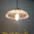cheap Pendant Lights-LED Modern Chandelier Lamp Flower Pattern Glass Ceiling Pendant Light V intage Bar Cafe Chandelier Fixtures Pendant Light Hanging Lamp Lighting Industrial Modern 25cm 110-240V