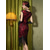 preiswerte Outfits-1920er Cocktailkleid Vintage-Kleid Midlänge Flapper Kleid Outfits Cocktailkleid Der große Gatsby Flapper-Mädchen Hochzeitsgast Pailletten Feder Fransen Damen Karnevalskostüm 7 STK Weihnachten