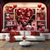 cheap Wedding-Wedding Decorations Backdrop Photograph Wall Hanging Large Tapestry Art Mural Decor Blanket Curtain Home Bedroom Living Room Decoration Heart Window