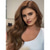 cheap Celebrity Wigs-Kylie Jenner Inspired Wig Body Wave Asymmetrical Wig Long Brown Synthetic Hair Women&#039;s Fashionable Design Soft Natural Brown