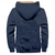 billige 3d-hettegensere for menn-Herre Cowboy Fleece Hettegensere Hattetrøje Hettegenser Med hette Mote 3D-utskrift Ferie Gateklær Svart Blå Glidelås Lomme Høst Vinter Designer