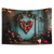 cheap Wedding-Wedding Decorations Backdrop Photograph Wall Hanging Large Tapestry Art Mural Decor Blanket Curtain Home Bedroom Living Room Decoration Roses Heart