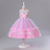 cheap Unicorn Dresses-Flower Girl Dress Kid&#039;s Girls&#039; Princess Dress Performance Wedding Party Elegant Beautiful Mesh Floral Sleeveless Crew Neck White Pink 4 years+