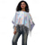 cheap 1980s-1980s Hip Pop Shiny Metallic Cape Hippie Fringe Women&#039;s Carnival Costume Carnival Mardi Gras Performance Party Bachelorette Party Adults&#039; Cloak