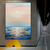 ieftine Picturi Abstracte-picturi în ulei realizate manual, pânză, artă de perete, decorare modernă, abstractă, peisaj de răsărit al mării, pentru decor acasă, pictură neîntinsă fără rame laminate