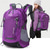 abordables Sac à dos de randonnée-35 L Sac à dos Daypack Sac à  dos Rucksack Fermeture éclair Multi-poches Design Anatomique Portable Durable Extérieur Randonnée Camping Militaire Nylon Noir Bleu Violet