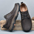 cheap Semi-Formal-Men&#039;s Brown Faux Leather Hiking Shoes with Lace-Up Closure - Comfortable and Durable Perfect for Outdoor Adventures