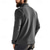 baratos Suéteres básicos-Homens Moletom Fleece Moletom com zíper Preto Verde Tropa Cáqui Cinzento Escuro Azul Claro Meio Zíper Tecido Desportos e Ar livre Diário Feriado Poliéster Roupa de rua Básico Casual Outono &amp; inverno