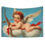 voordelige Bruiloft-Huwelijksdecoraties Achtergrond Fotografie Wandhang Large Tapestry Kunst Muur Decor Deken Gordijn Thuis Slaapkamer Woonkamer Decoratie Cupido Liefde