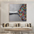 cheap POP Oil Paintings-Graffiti  Art oil painting Hand Painted abstract Art Memory Graffiti Street Art Painting hand painted pop art oil painting  Wall Art cartoon oil painting for Living Room Bedroom wall decoration