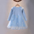 ieftine Rochii Casual-Copii Fete Rochie Fulg zăpadă Emoji Manșon Lung În aer liber Petrecere Dantelă Elegant Modă Zilnic Poliester Lungime Genunchi Rochie casual Toamnă Iarnă 4 ani + Roz Îmbujorat Albastru Deschis