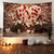 cheap Wedding-Wedding Decorations Backdrop Photograph Wall Hanging Large Tapestry Art Mural Decor Blanket Curtain Home Bedroom Living Room Decoration Roses Heart